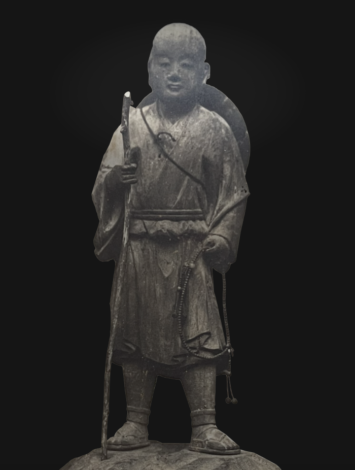 法難の立像